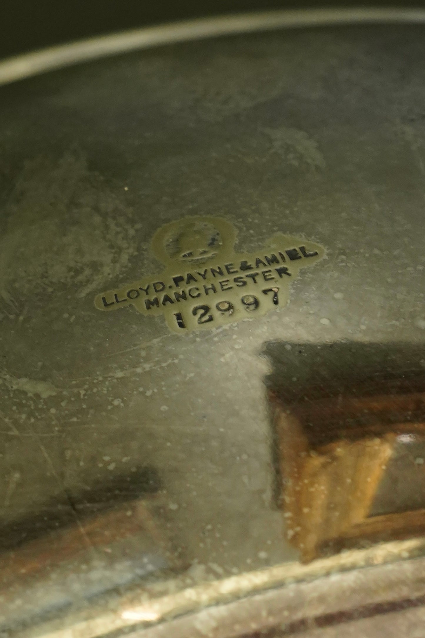 English Silver plate Navette Fruit Bowl, Masonic Presentation 1927
