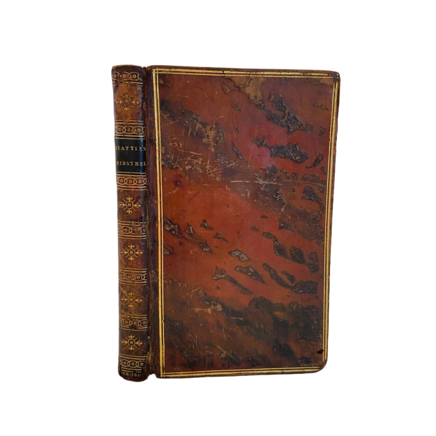 1807 Beattie The Minstrel Full Calf Scottish Poetry