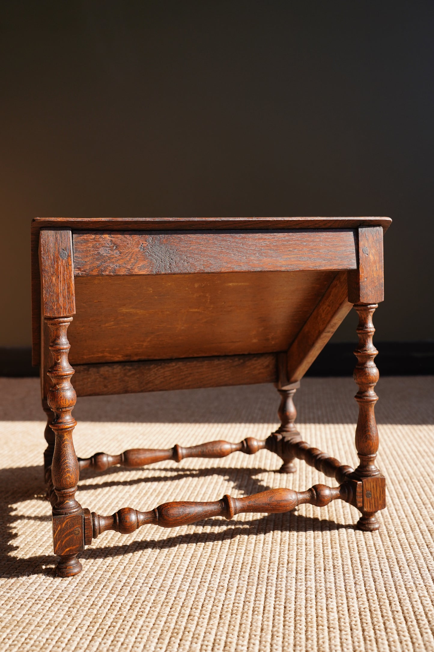 Antique Oak Book Stand, Tabletop Reading Slope, Circa 1900