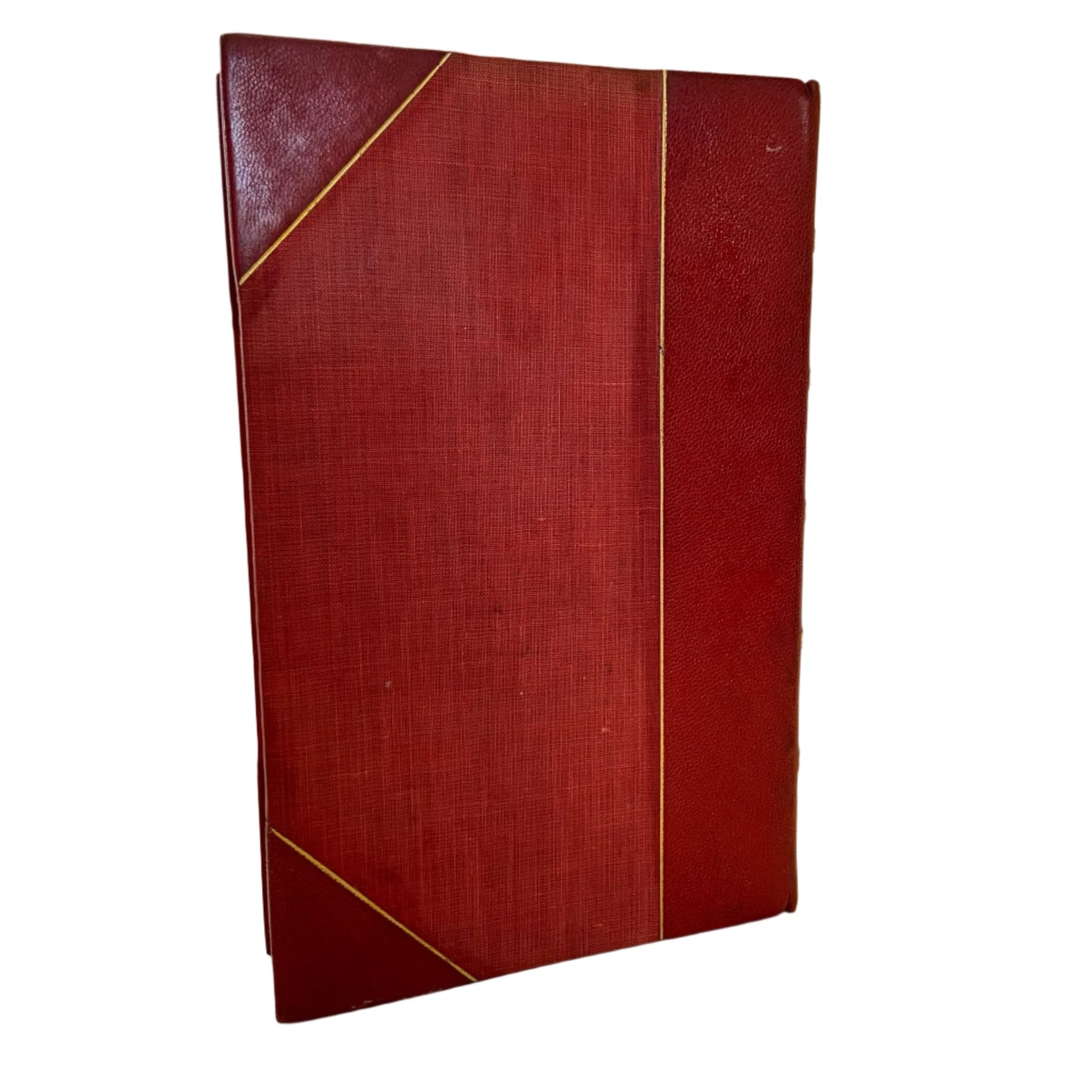 Hawbuck Grange Illustrated Sporting Novel by R.S. Surtees in Fine Red Leather Binding, Fox Hunting Humor, English Country Life