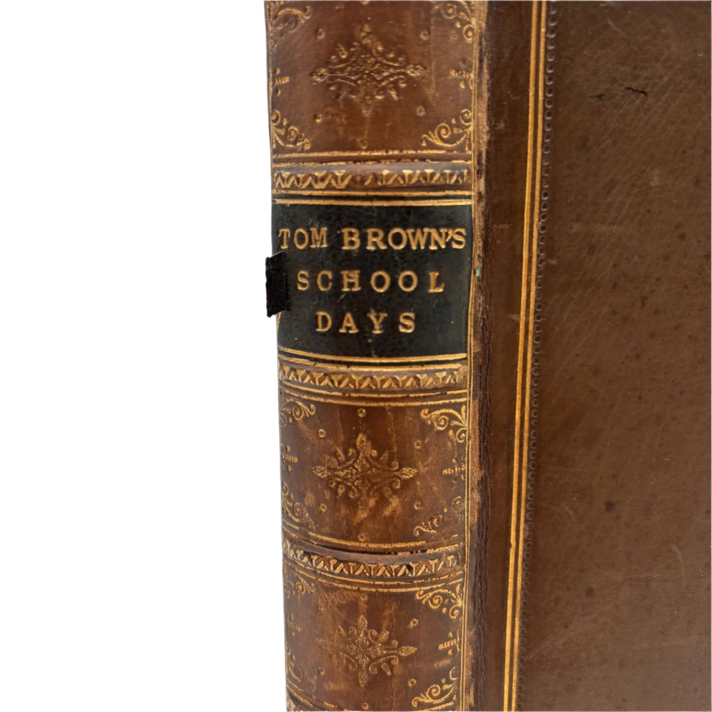 Tom Brown’s School Days 1894 Illustrated Victorian Fiction Prize Binding Leather Book