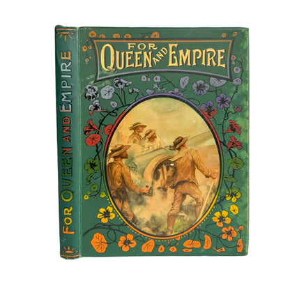 Victorian "For Queen and Empire" Cloth Book