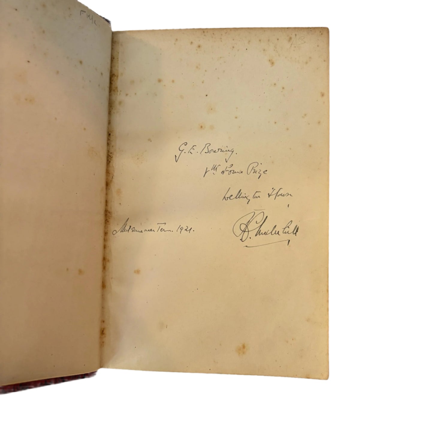 Hereward the Wake by Charles Kingsley, 1912 Historical Novel in Fine Tree Calf Binding with Illustrations