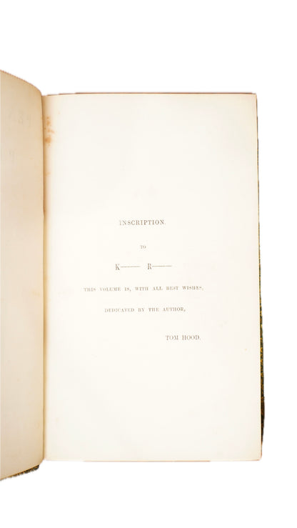 Antique Tom Hood Pen and Pencil Pictures First Edition 1857