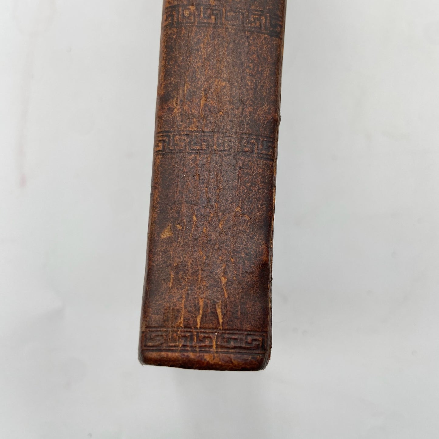 1837 " The Book of Common Prayer " Brown Full Leather Book