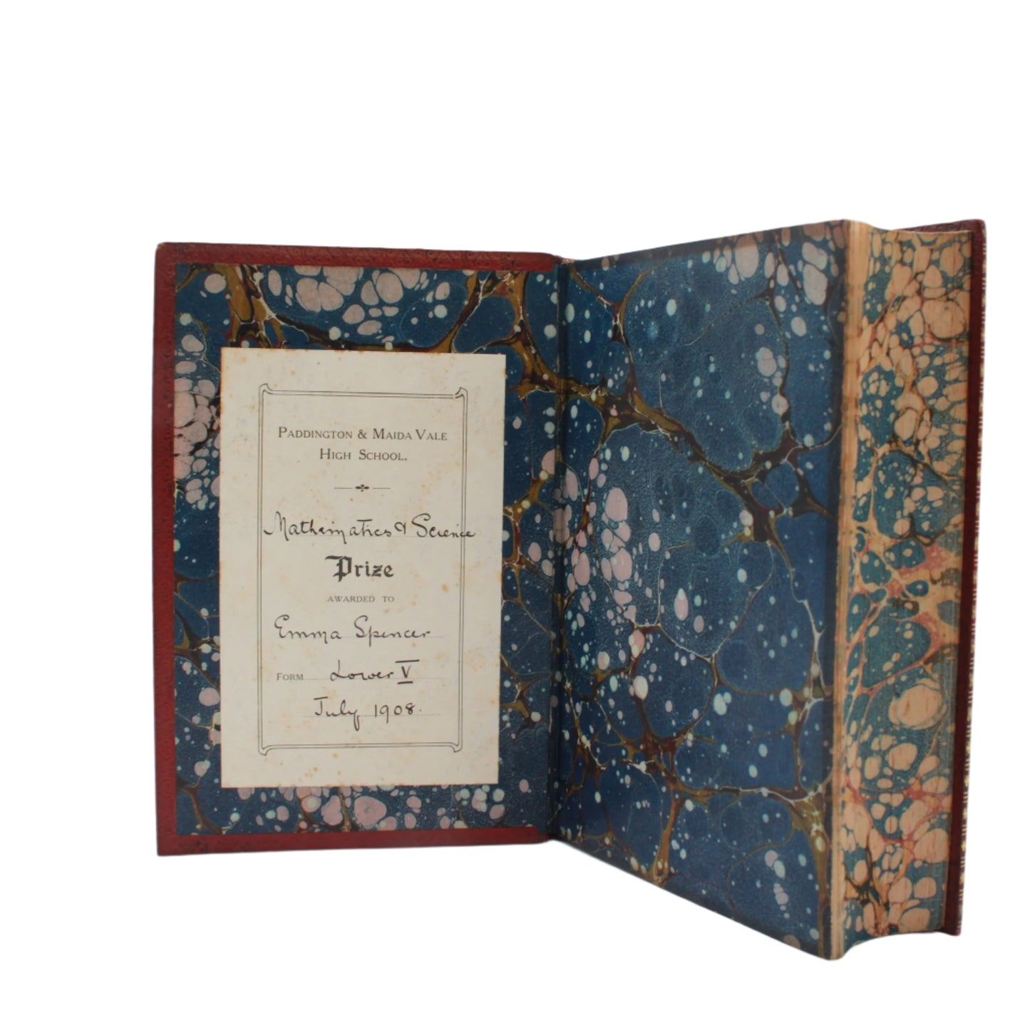 1907 "Lord Macaulay’s Essays and Lays of Ancient Rome" Red Full Leather Book