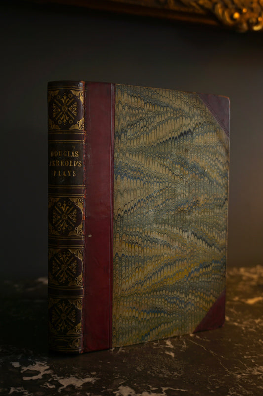 1809 "The Catspaw: A Comedy in Five Acts" Red Half Leather Book