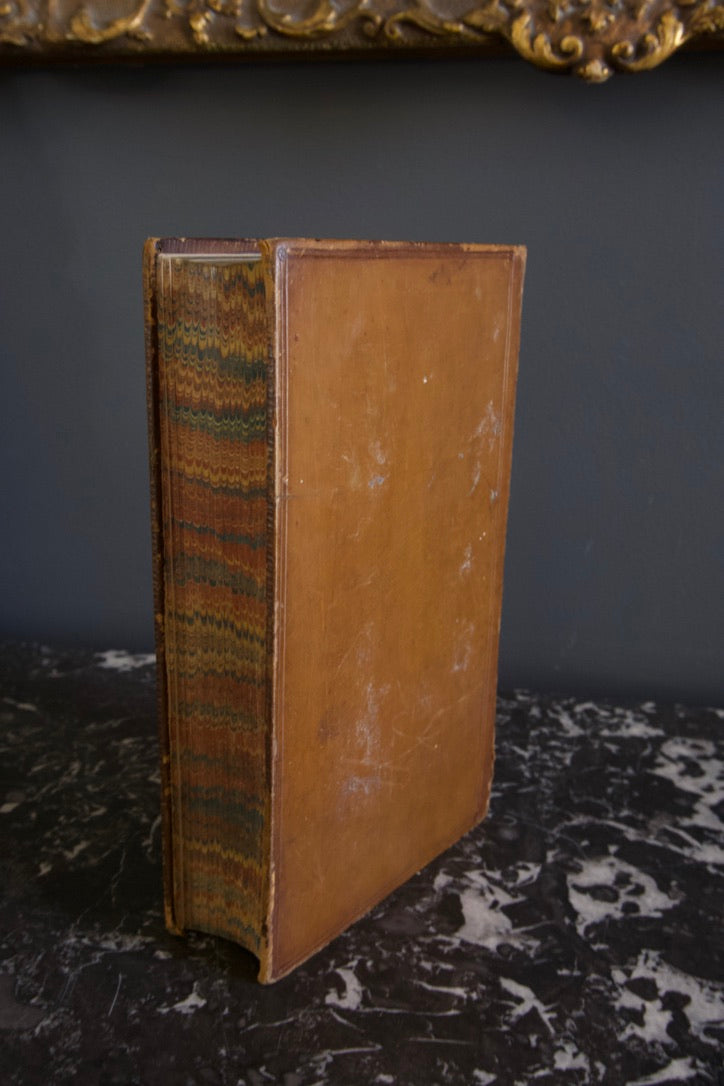 1857 "Haydn’s Dictionary of Dates and Universal Reference" Brown Full Leather Book