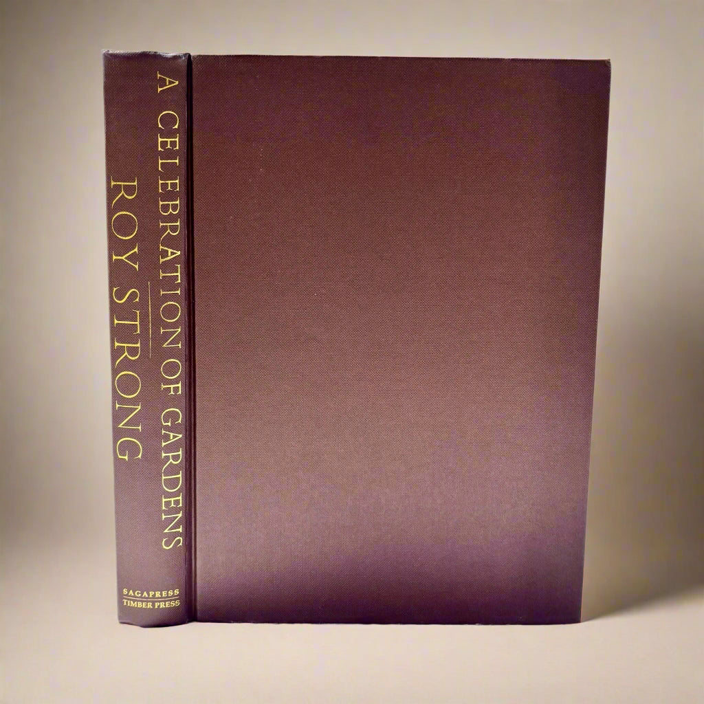 "A Celebration of Gardens" Coffee Table Book, Vintage Coffee Table Book