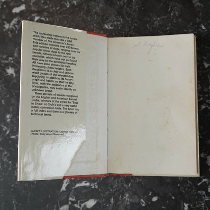 The Observer’s Book of Dogs (1970 Revised Edition) – Frederick Warne Pocket Series No. 8, Illustrated Vintage Dog Breed Guide