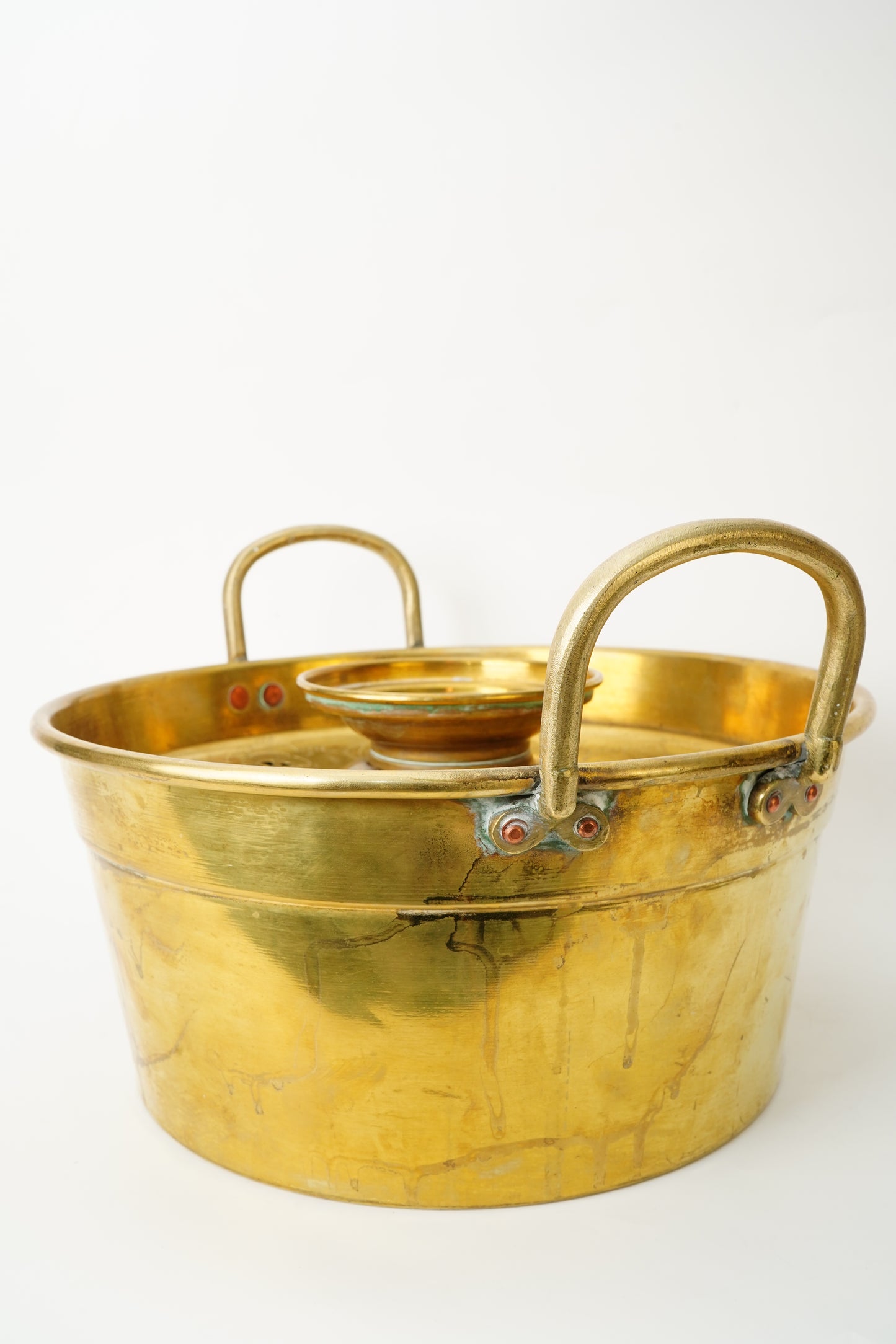 Korean Brass Hotpot Steamer | Brass Vase