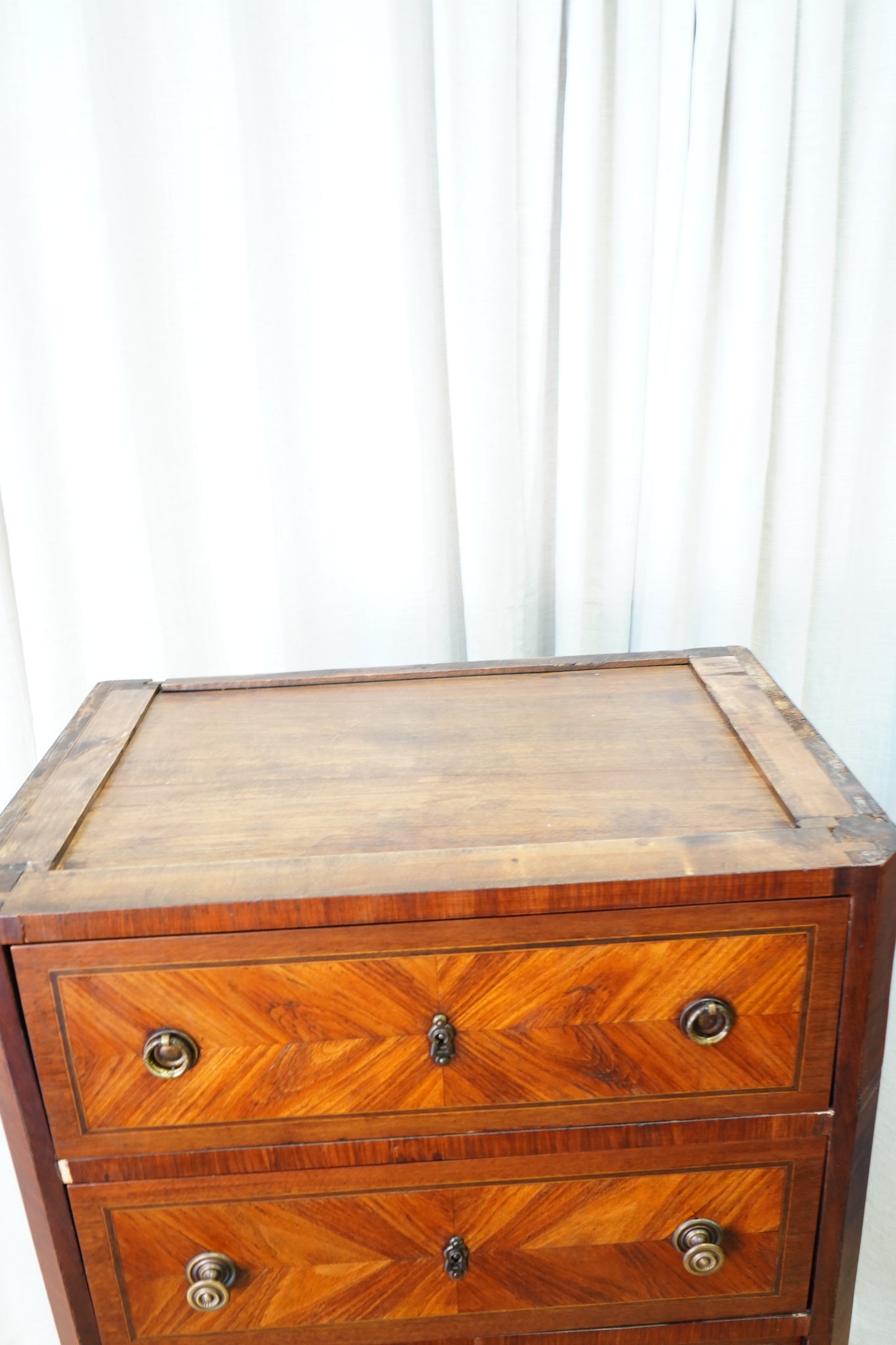Antique French Louis XVI Lingerie Chest | French Chest of Drawers