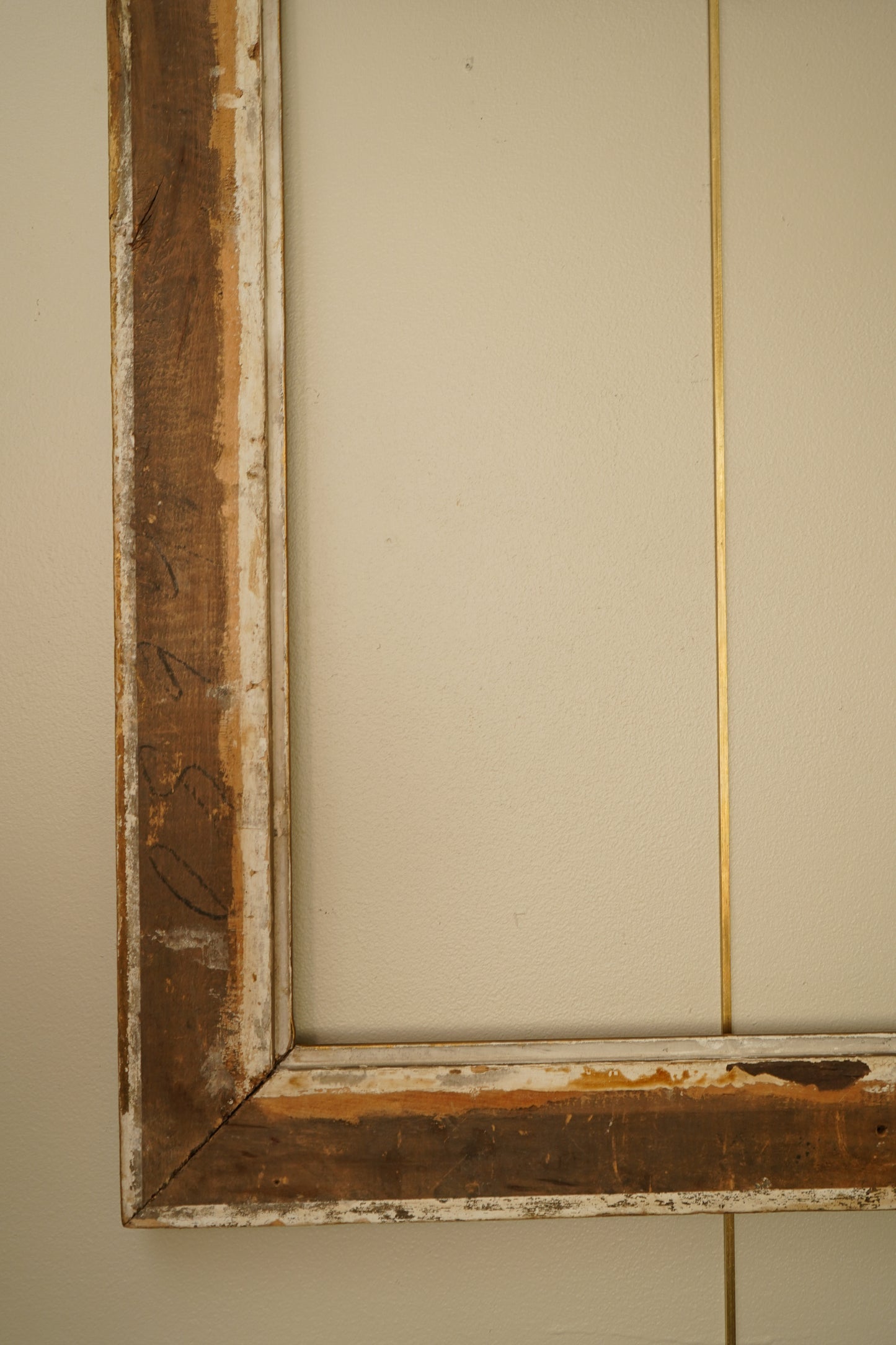 Antique French Gilt Picture Frame, Art Nouveau, Circa 1900