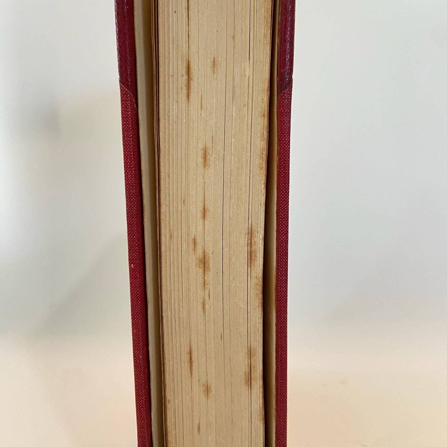 1912 "Francis Paget" Red Half Leather Book