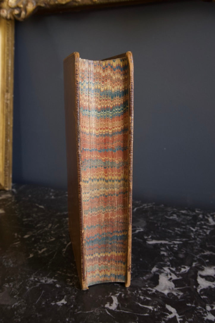 1857 "Haydn’s Dictionary of Dates and Universal Reference" Brown Full Leather Book