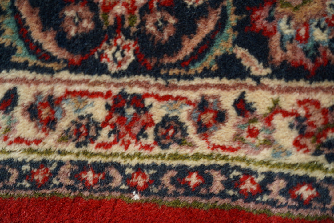 Vintage Persian Kashan-style Area Rug