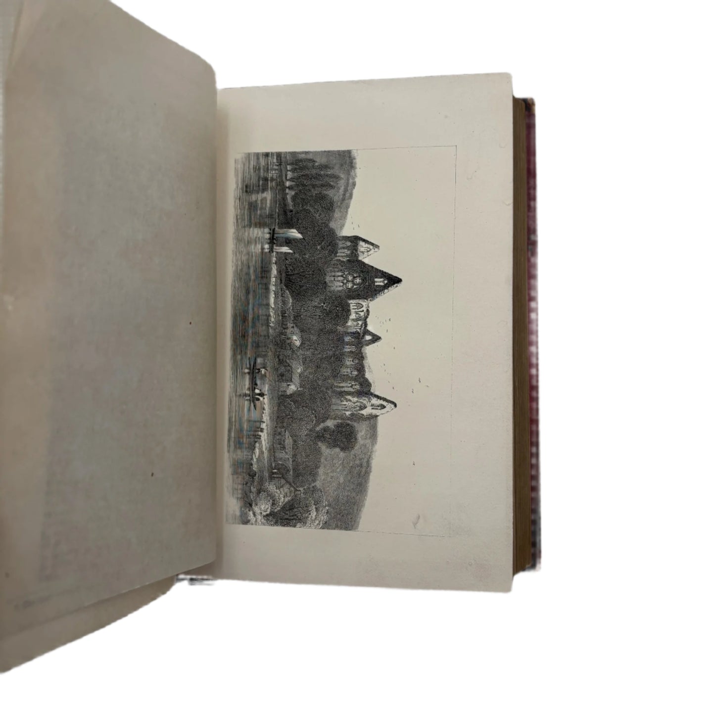 Poetical Works of William Wordsworth 1868 Leather Gift Edition | Classic Poetry Book with Gilt Binding and Engravings