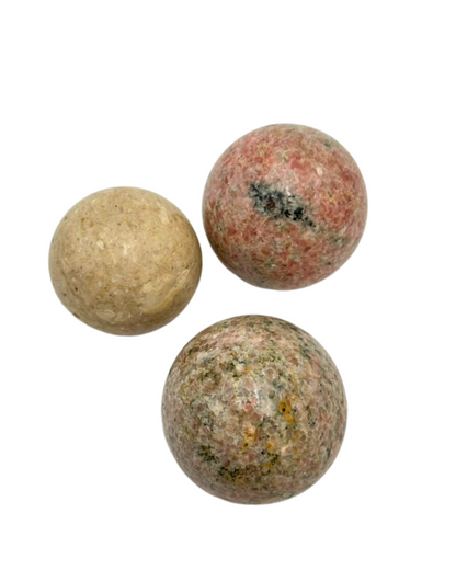 Set of 3 Marble Orbs