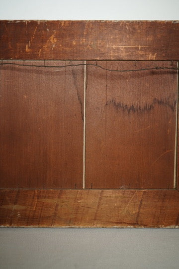 Victorian Irish Castle Ruin Oil Painting, Likely Blarney Castle, Signed L. S. C 1888, in Deep Gilt Frame