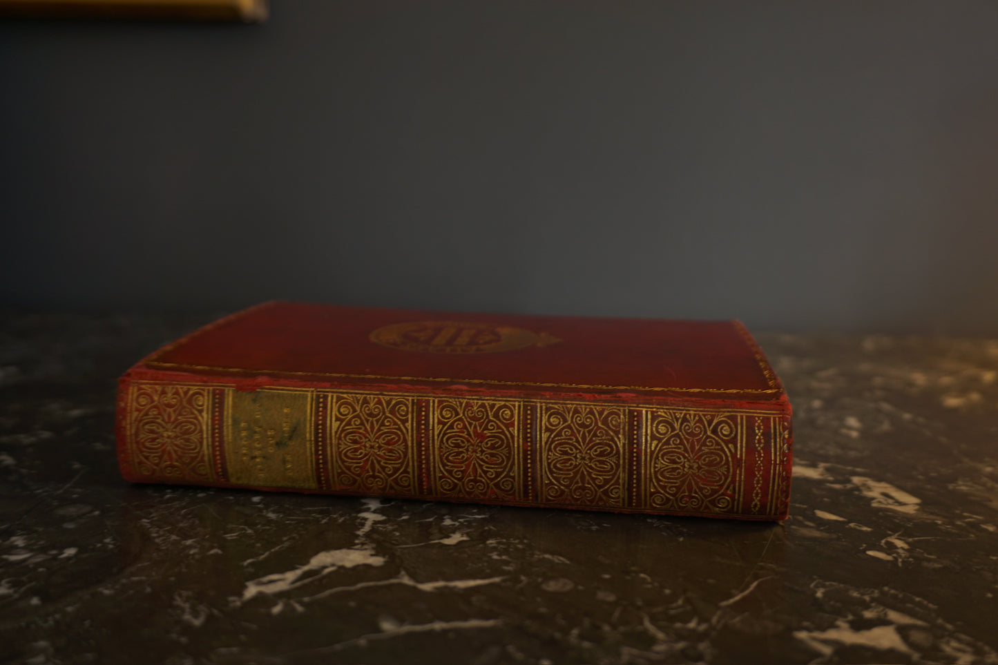 1908 "Short History of Our Own Times from the Accession of Queen Victoria to the Accession of King Edward VII" Full Leather Book