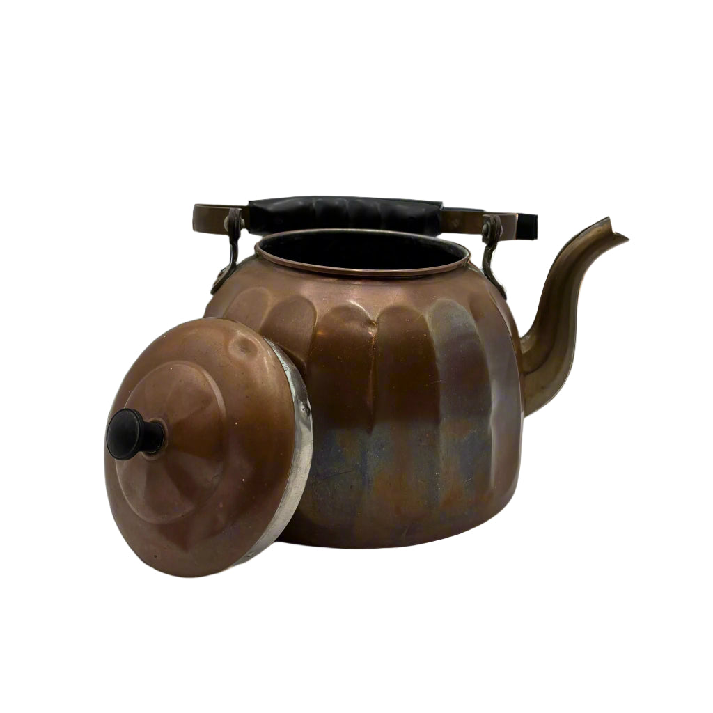 German Copper & Brass Tea Kettle