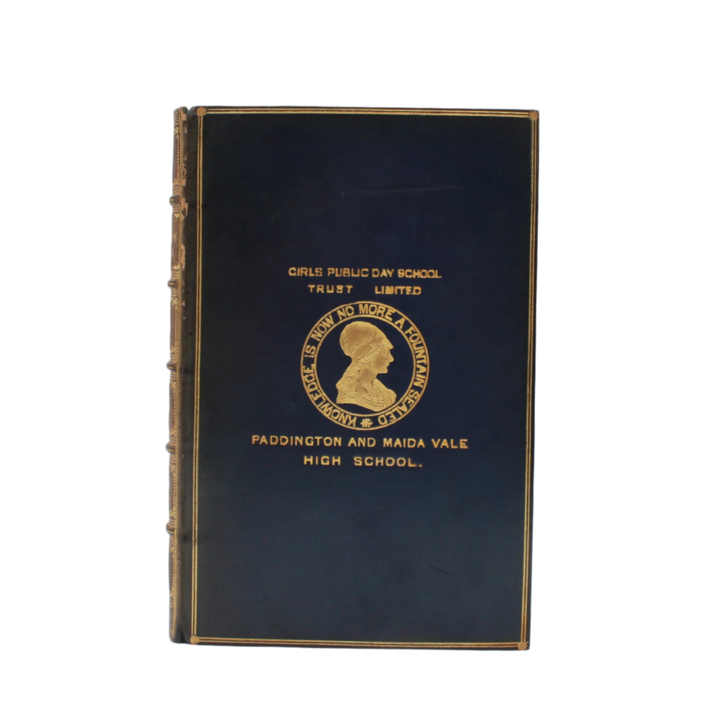 1905 "The Ingoldsby Legends" Blue Full Leather Prize Binding Book