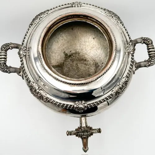 Elegant Late Victorian Silver-Plated Hot Water Urn / Samovar, Circa 1890