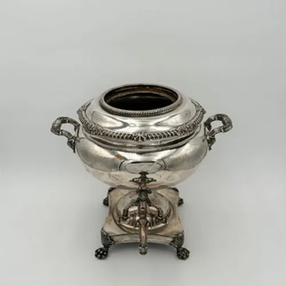 Elegant Late Victorian Silver-Plated Hot Water Urn / Samovar, Circa 1890