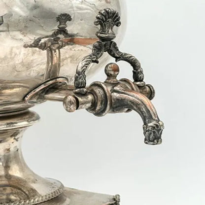 Elegant Late Victorian Silver-Plated Hot Water Urn / Samovar, Circa 1890