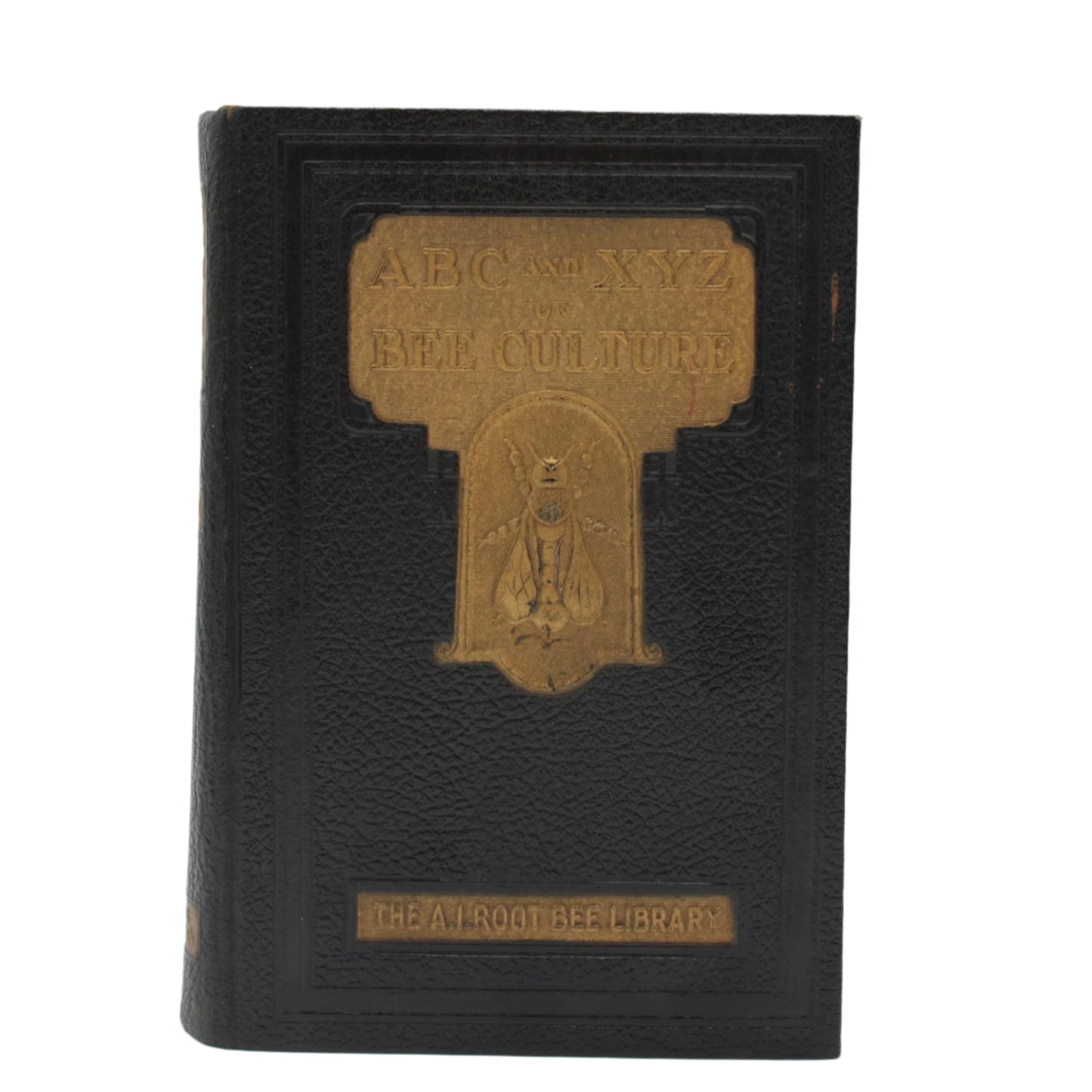 1948 "The ABC and XYZ of Bee Culture" Black Full Leather Book