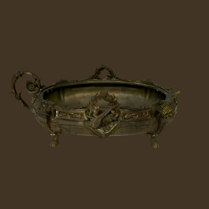 19th Century French Brass Plated Bronze Jardiniere