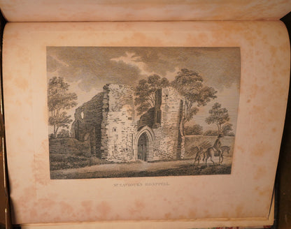1805 Abbey of St Edmund's Bury Richard Yates Illustrated