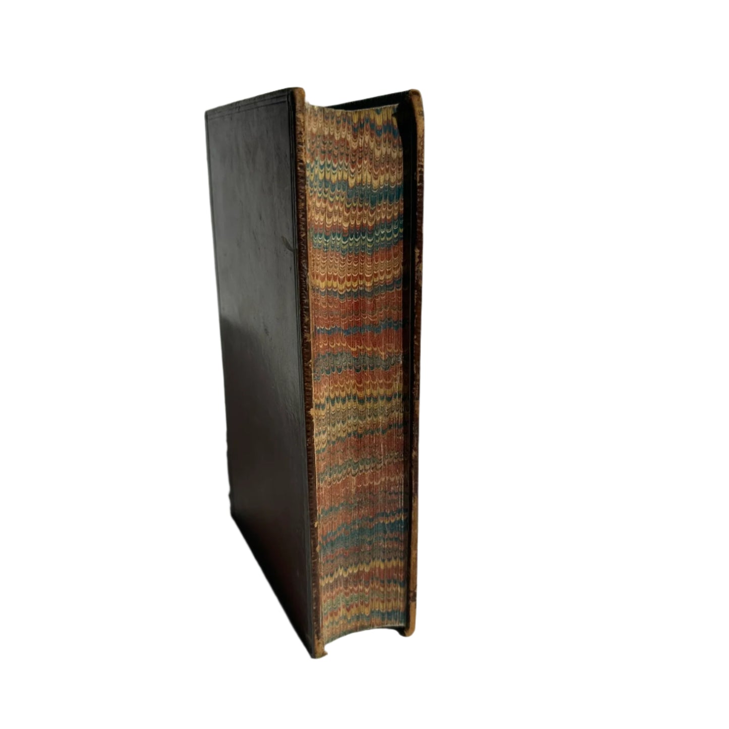 1857 "Haydn’s Dictionary of Dates and Universal Reference" Brown Full Leather Book