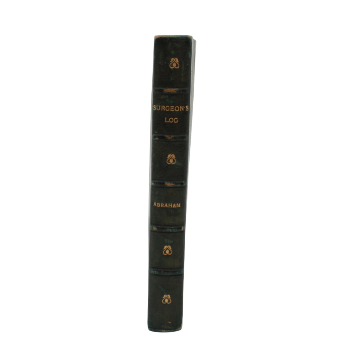 1916 "The Surgeon’s Log" Green Half Leather Book