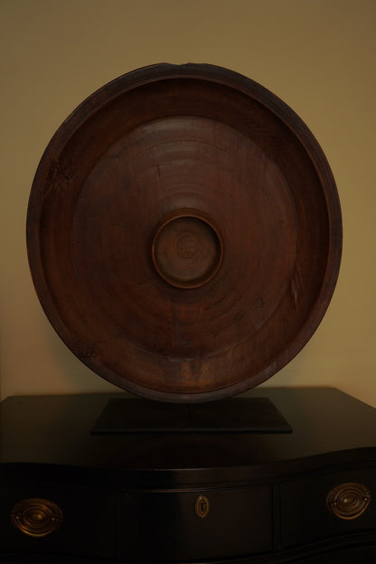 Antique English Carved Oak Sculptural Statement Piece