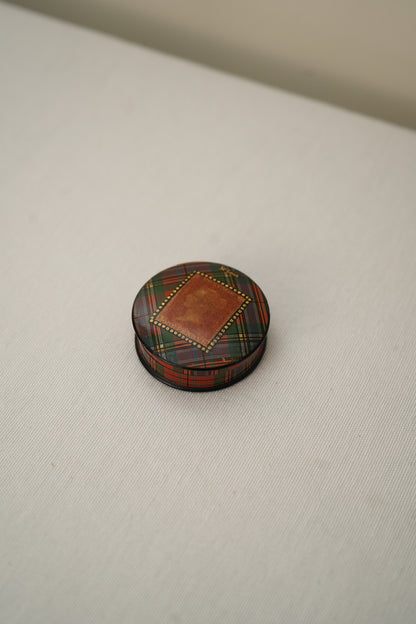 Victorian Scottish Tartanware Stamp Boxes with Queen Victoria Motifs, M'Lean
