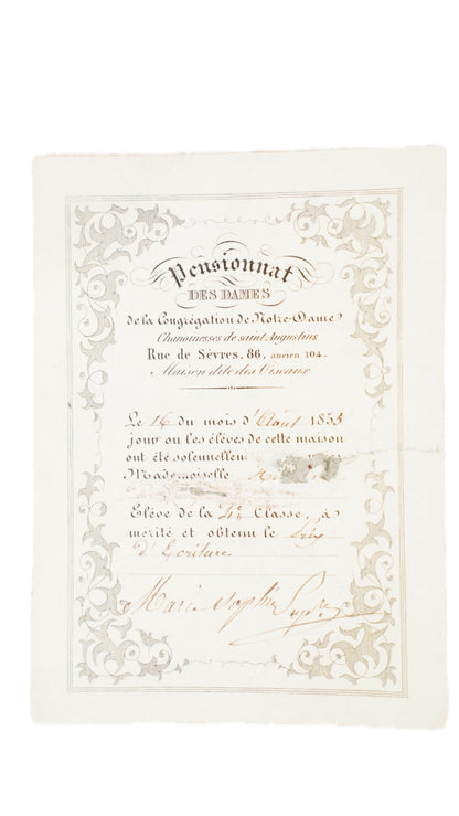 Montesquieu Grandeur des Romains 1846 Antique French Prize Binding