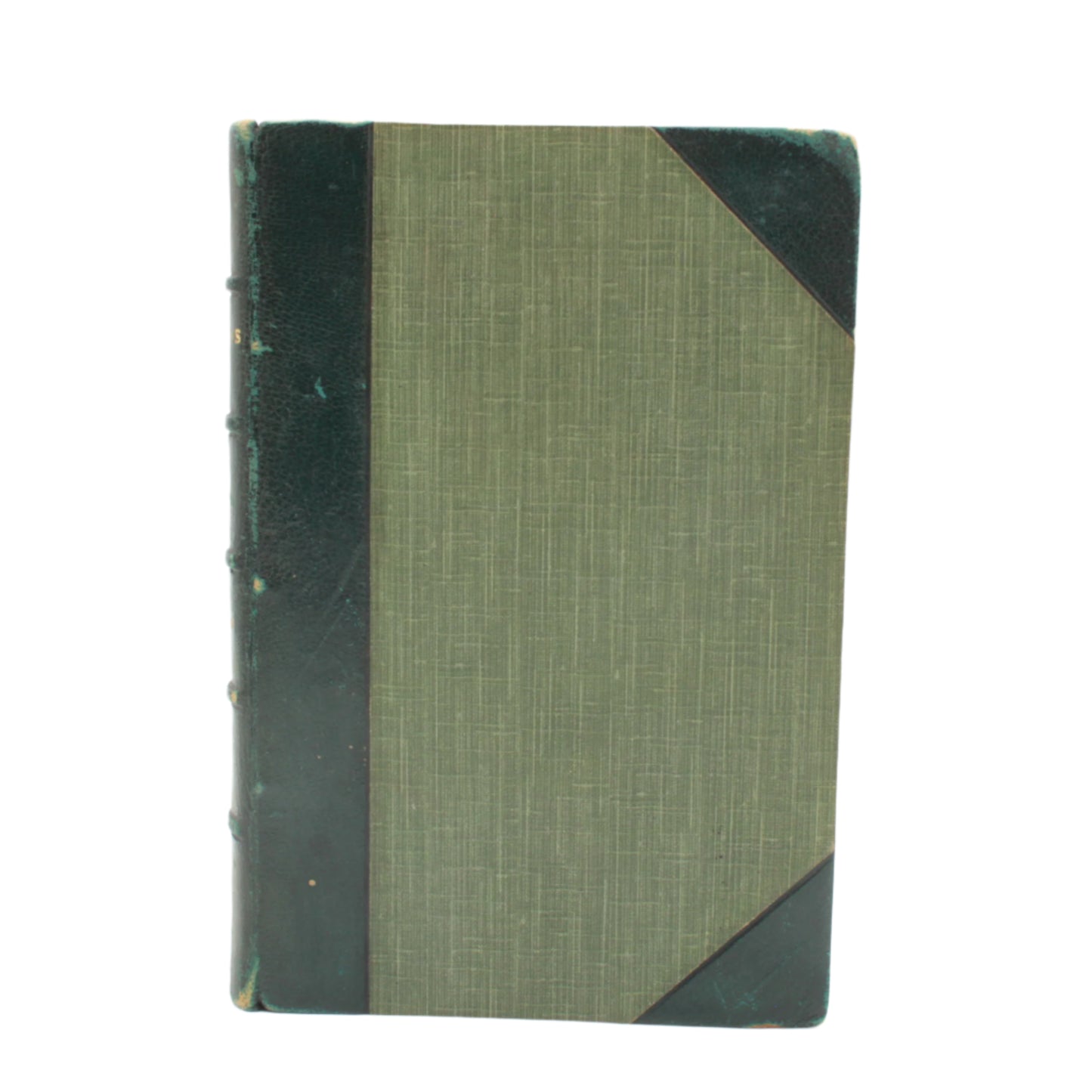 1916 "The Surgeon’s Log" Green Half Leather Book