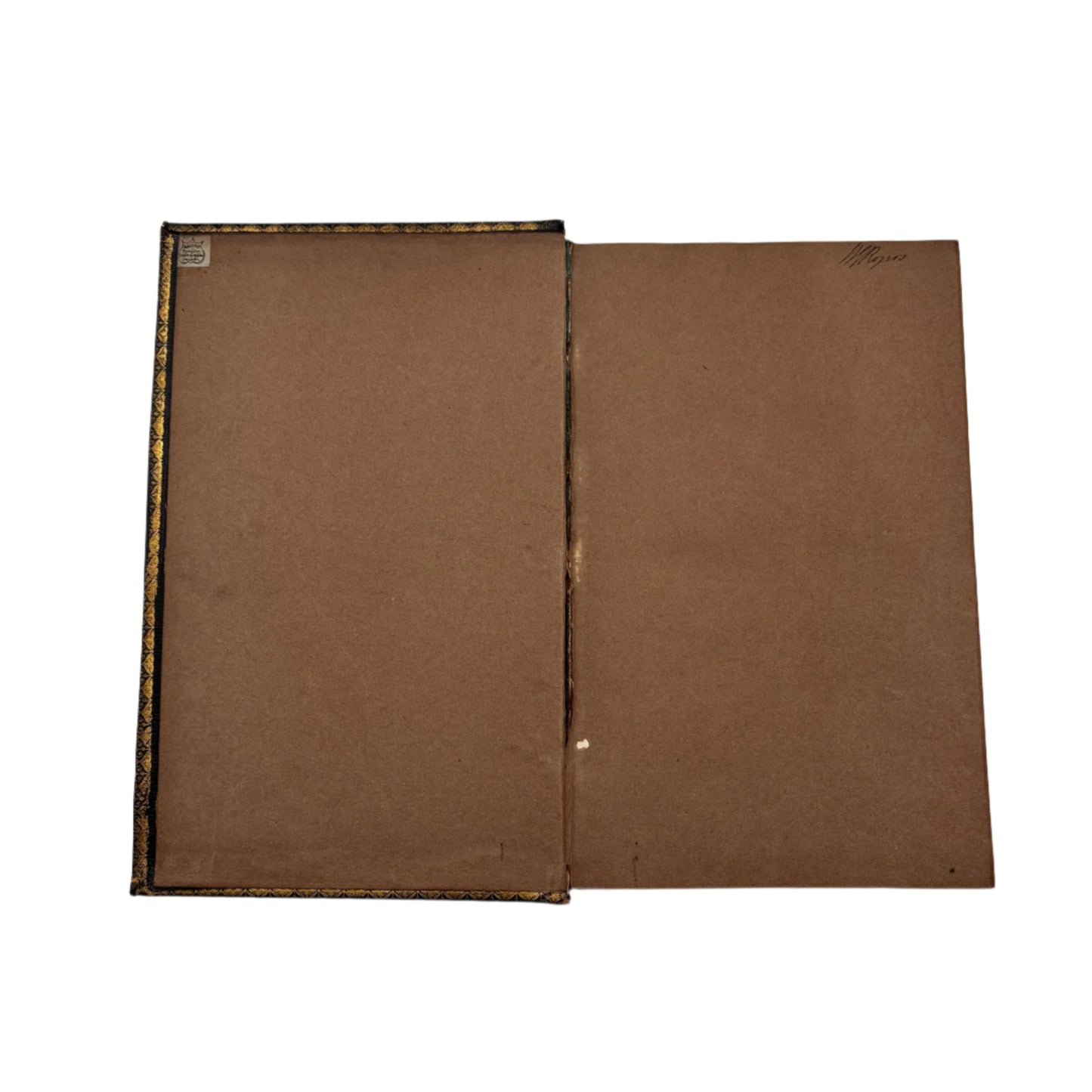 4 Volumes 1815 & 1816"The Antiquarian Itinerary" Full Black Moroccon Leather Book