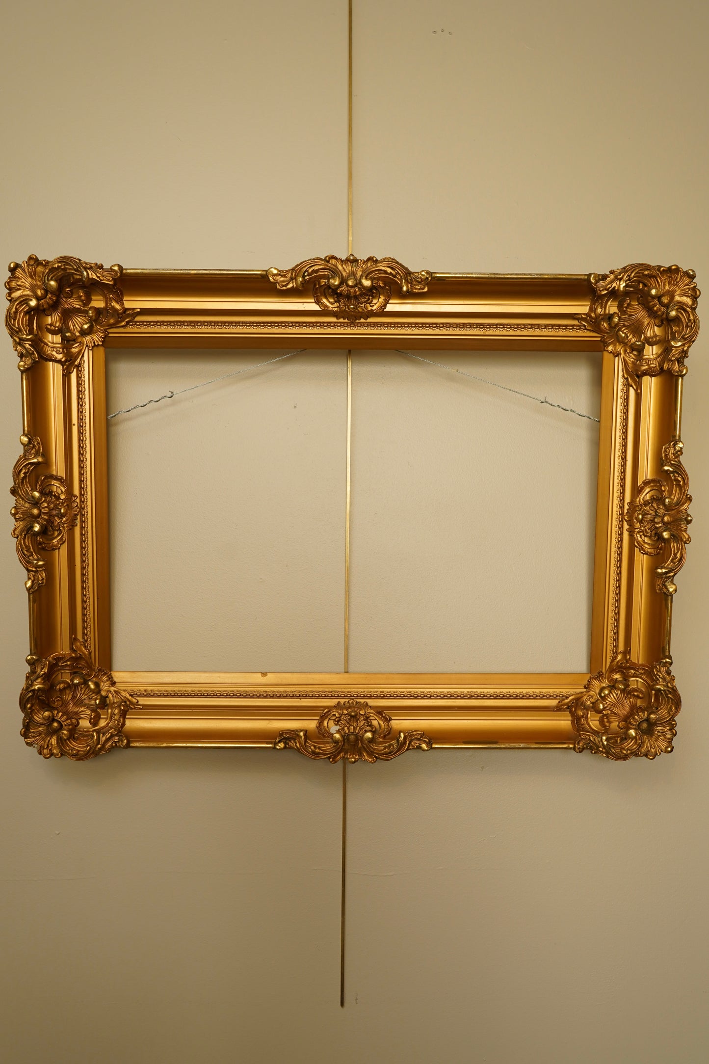 Antique Gilt Picture Frame, Rococo Revival, Circa 1900