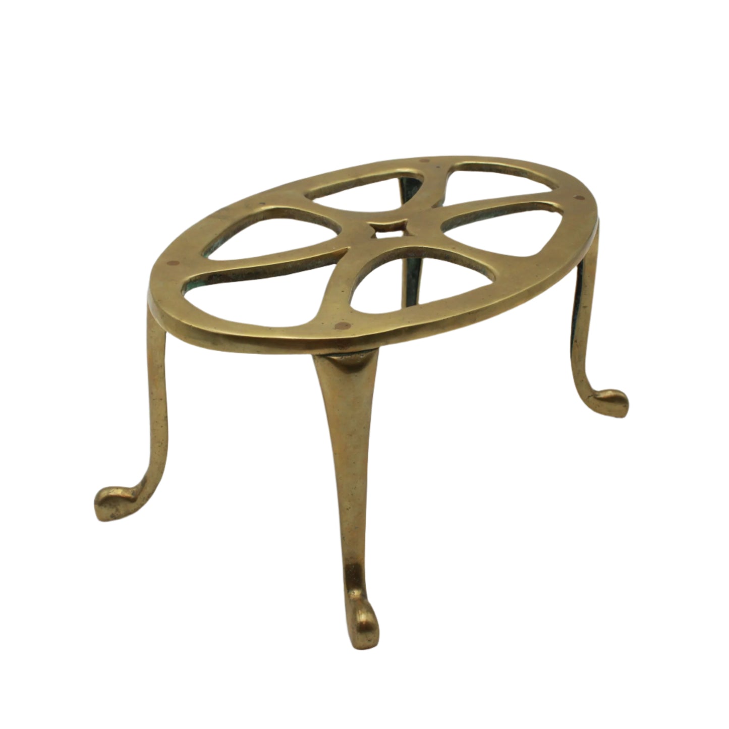 Antique Brass Riser | Trivet