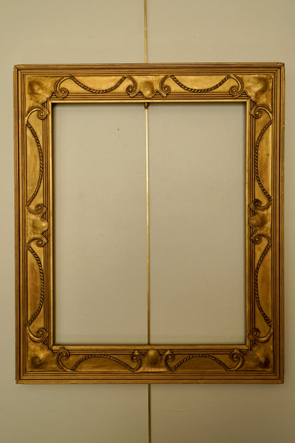 Antique French Gilt Picture Frame, Art Nouveau, Circa 1900