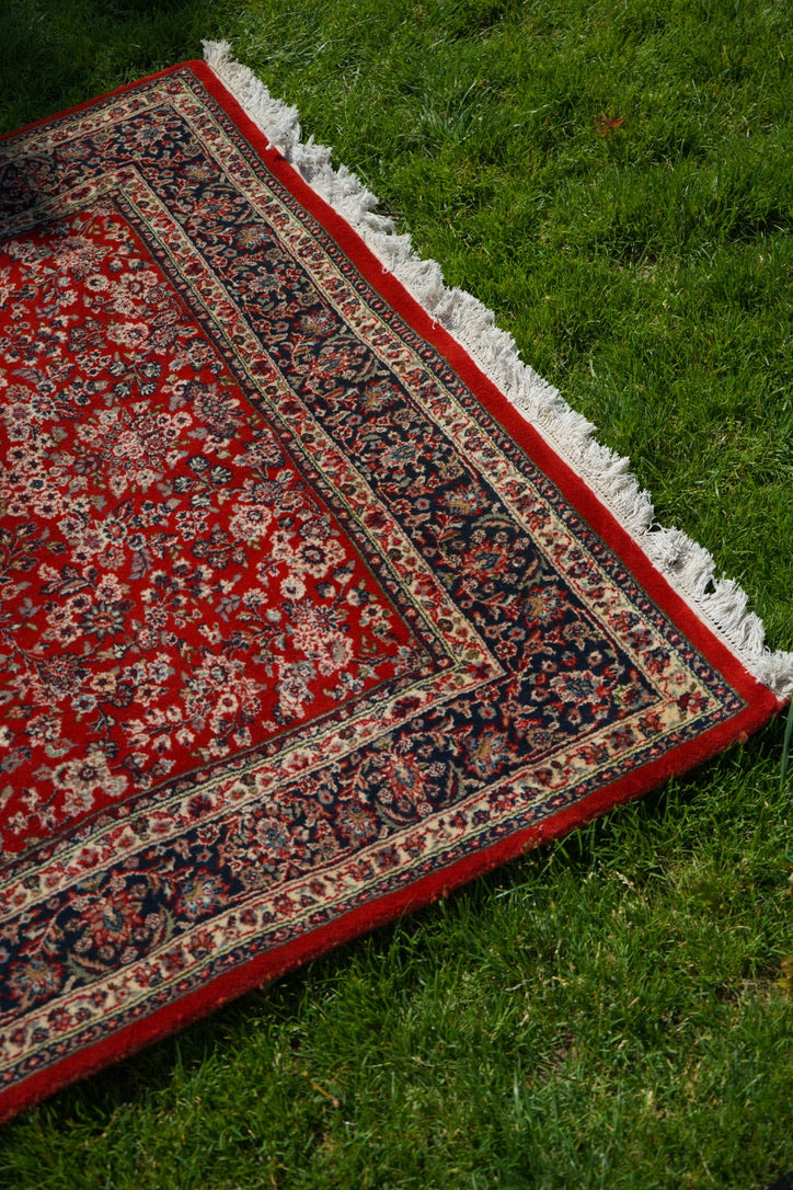 Vintage Persian Kashan-style Area Rug