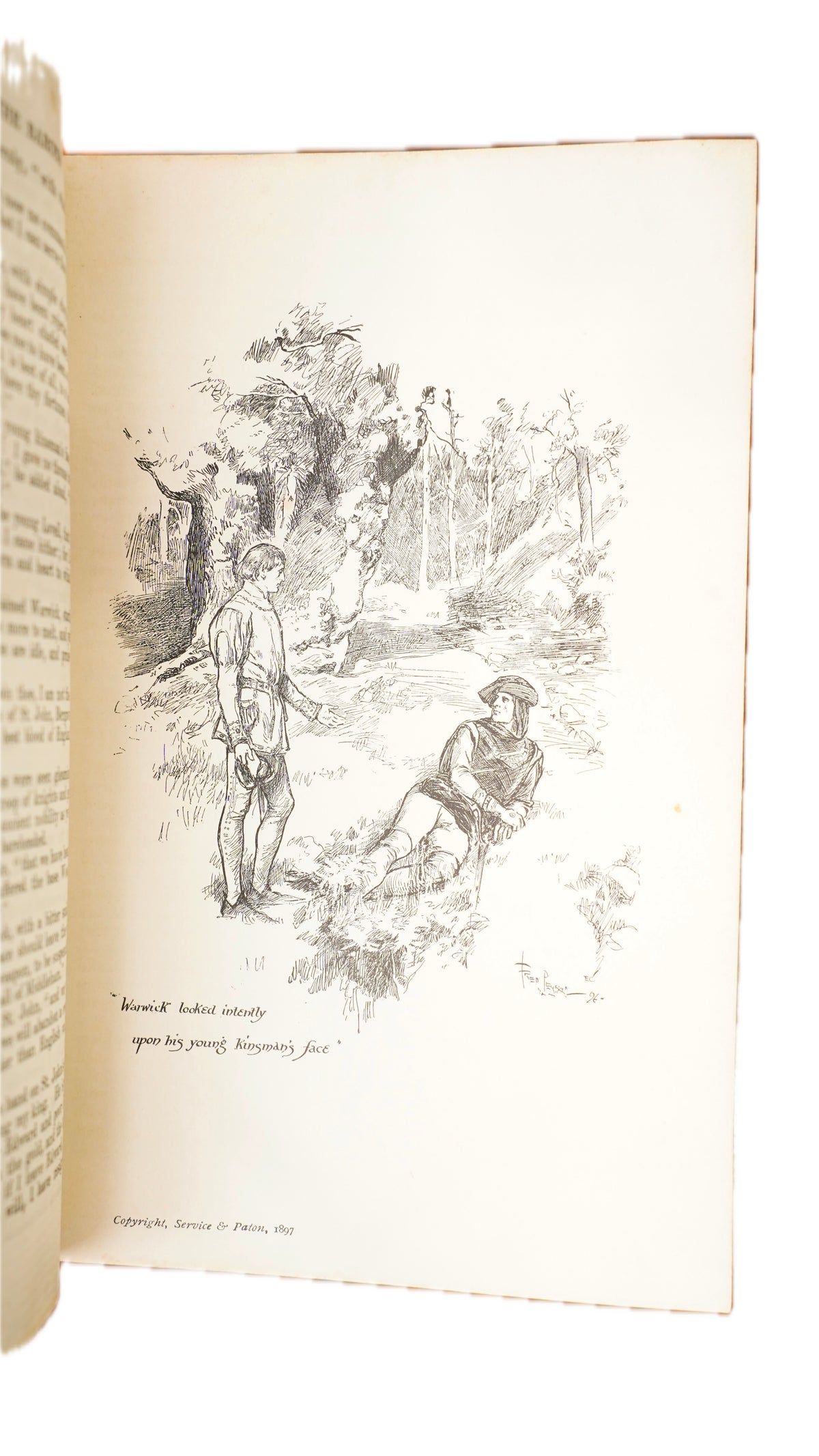Antique Last of the Barons Lytton 1905 Pegram Illustrated Book