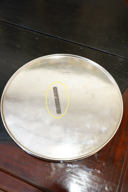Antique English Silverplate Gallery Tray