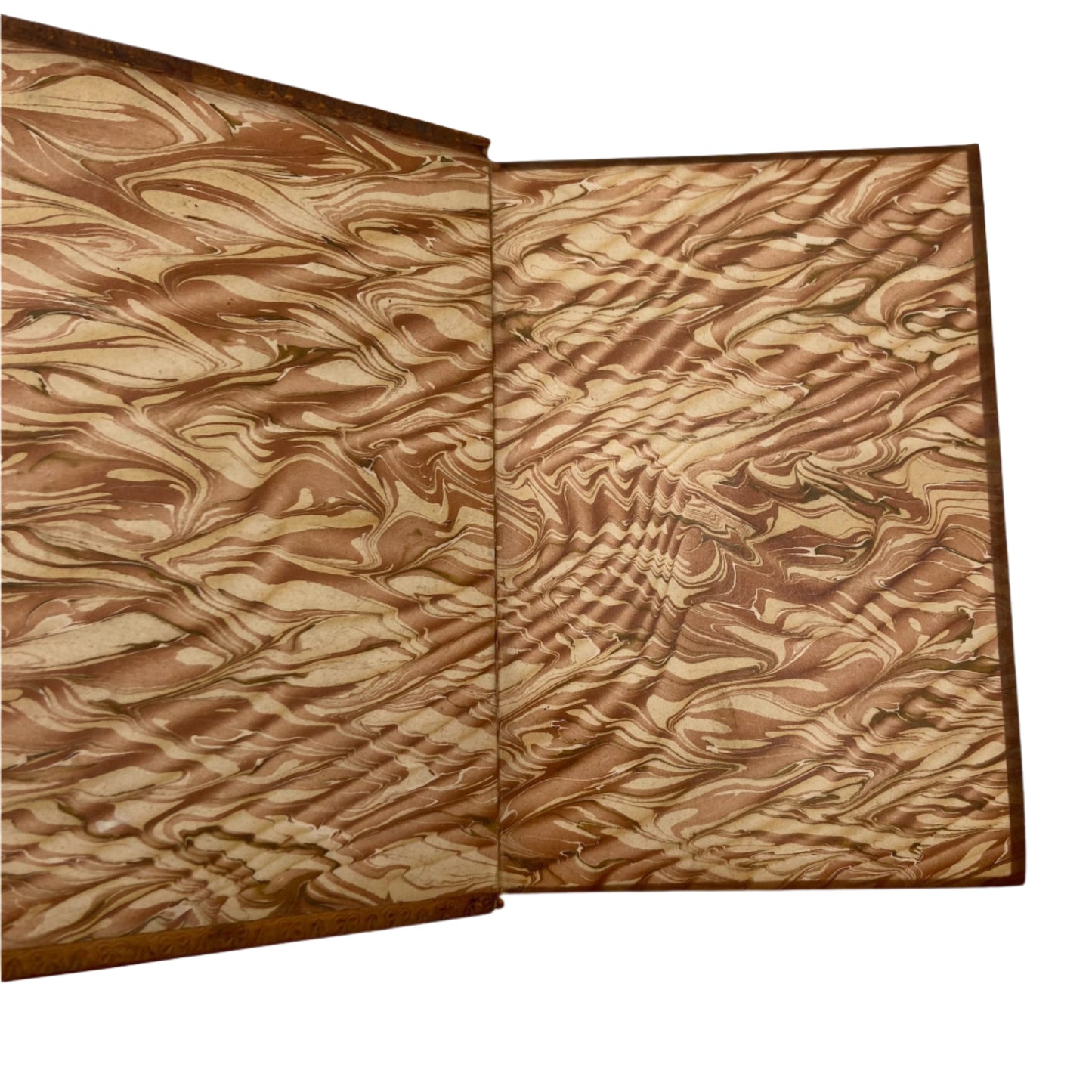 1903 " The Roll-Call of Westminster Abbey " Brown Tree Calf Leather Book