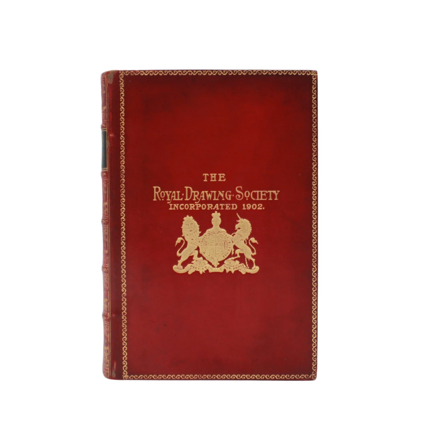 1912 "Highways and Byways in Sussex" Red Full Leather Prize Binding Book