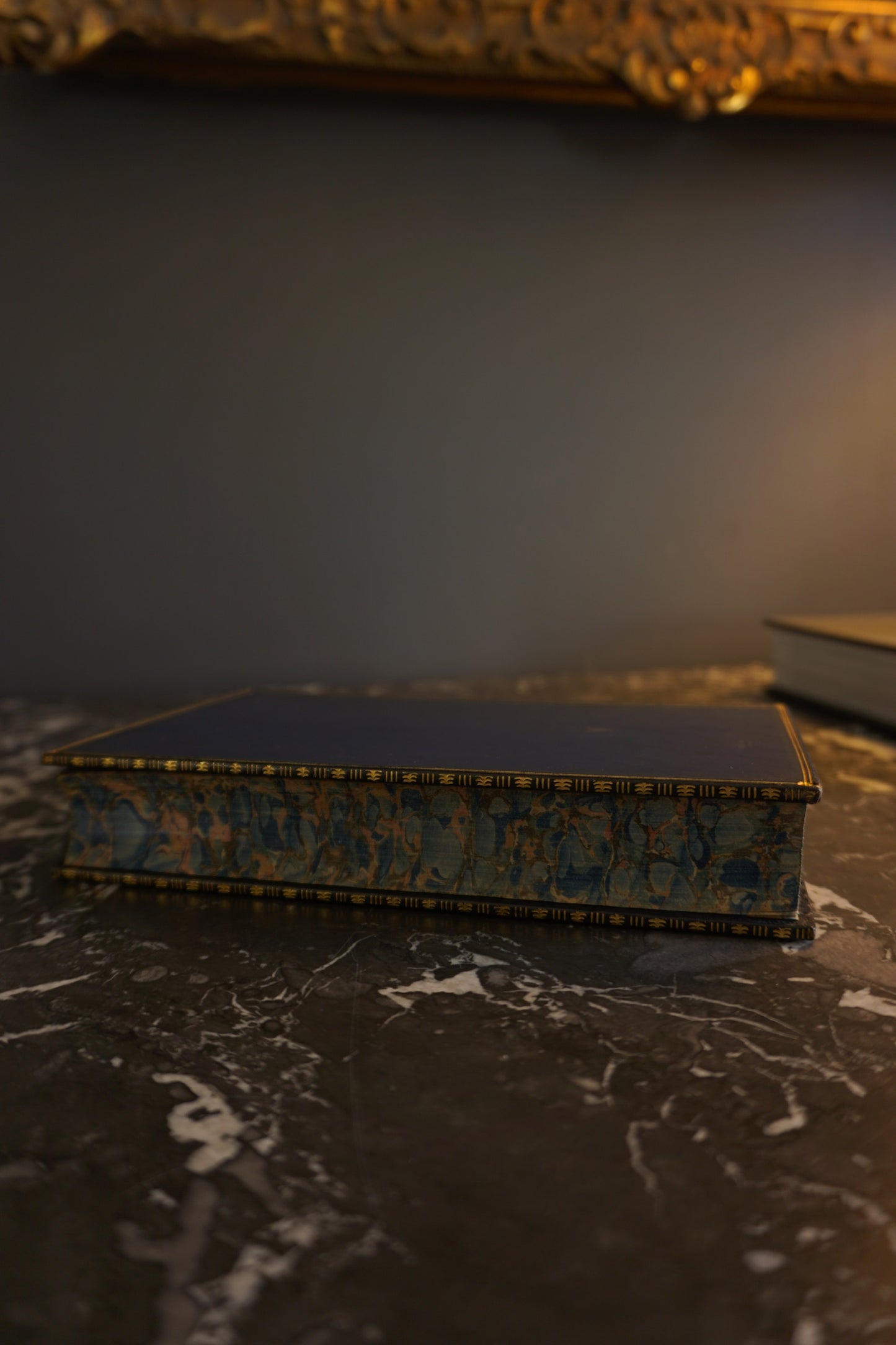 1905 "The Ingoldsby Legends" Blue Full Leather Prize Binding Book