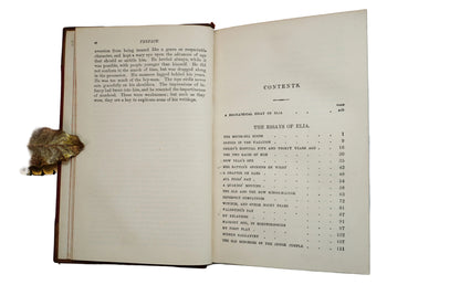1889 The Essays of Elia & Eliana by Charles Lamb