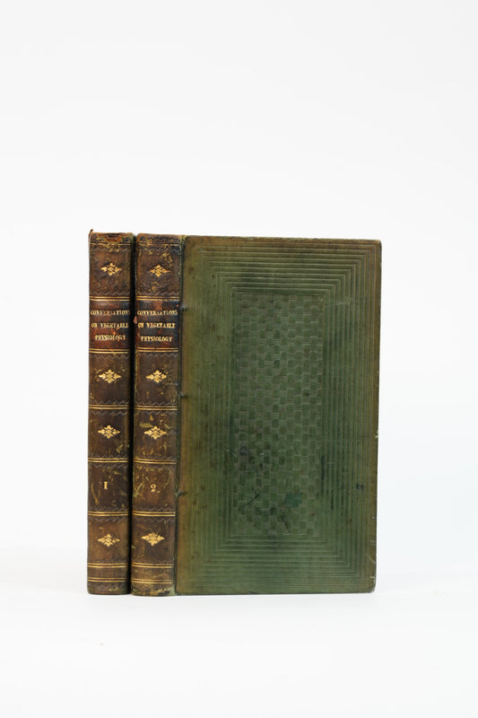 1832 Jane Marcet Conversations on Vegetable Physiology 2 Vol Set